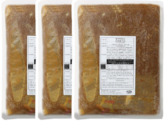 아워홈 행복한맛남 일식커리소스, 3개, 5kg