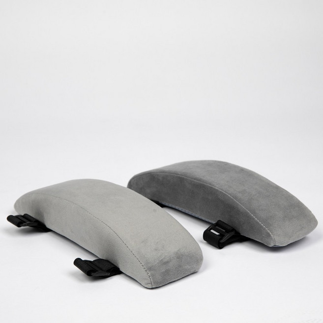 띵덕 사무실 의자 팔꿈치 팔걸이 굴곡형 벽돌형 5cm 10cm, 그레이