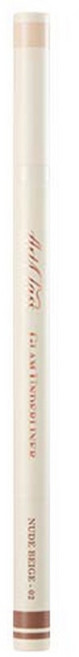 too cool for school 美術課 二合一雙頭臥蠶筆 0.9g, 02 Nude Beige, 1支