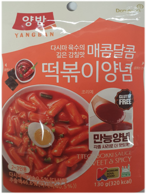 동원 매콤달콤 떡볶이양념 130g (5봉), 단품, 단품