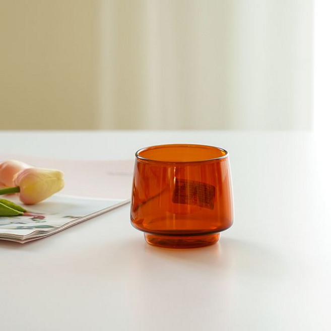 킨토 세피아 내열유리 머그컵, 270ml, 1개