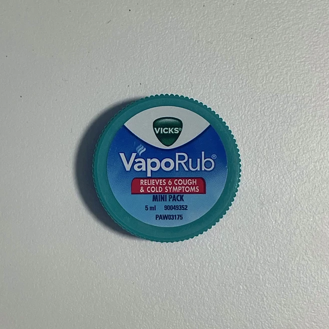 빅스 바포럽 베이포럽 휴대용 5ml 축구선수 필수품 vicks vaporub, 1개 - 쿠팡
