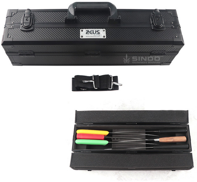 칼 가방 나이프 백 제우스 GL-T130 NEW 칼가방-검정(양문형), 1개