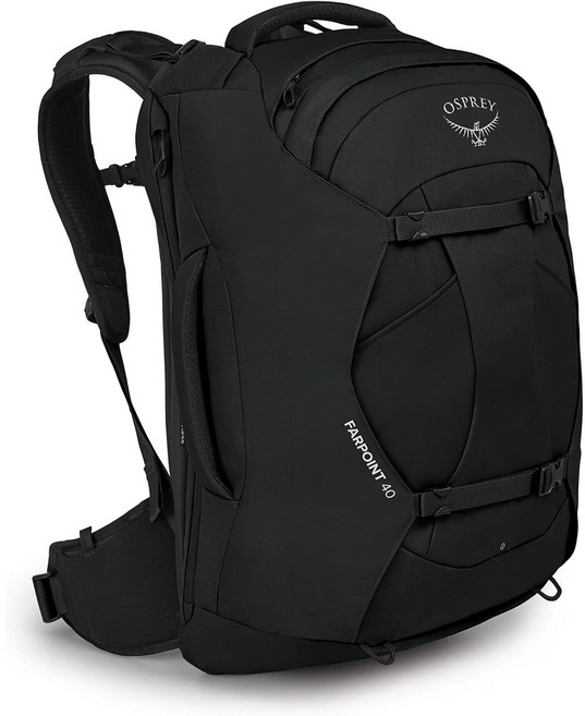 오스프리 파포인트 Osprey Farpoint 40L 여행 등산 백팩 카키, Black