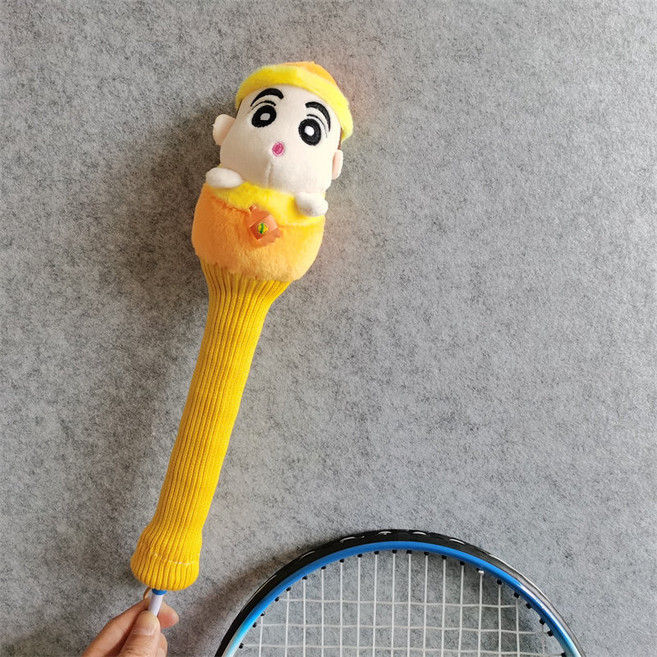 그릿업 테니스 완제품 그립커버 라켓 슬리브 손뜨개 핸들 손잡이 펭귄, 1개, 24_유치부