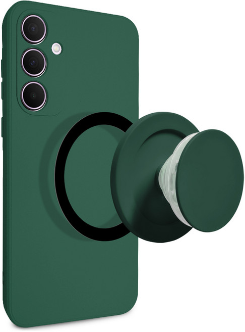 더조은셀러 커스텀 톡 콤비 그립 스마트톡 메탈링 실리콘 케이스 맥세이프 호환