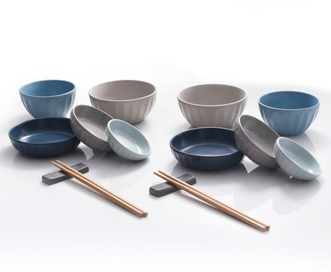 크라운포드 2인 식기세트 14p, 엠버드, 2인 홈세트 14p, 1세트