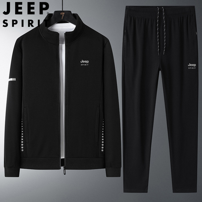 JEEP SPIRIT 지프 남녀공용 트레이닝 상하의 세트 츄리닝 운동복 7198-7199