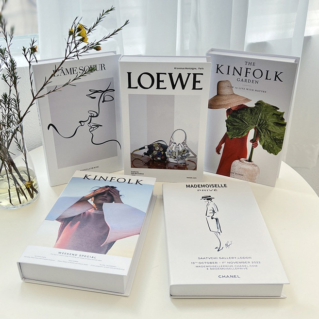 헤이띵스 인테리어 디스플레이 모형책 5종세트, 혼합