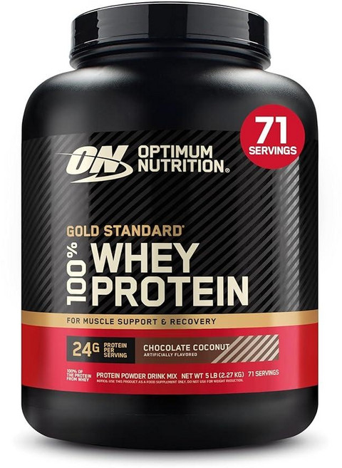 옵티멈 뉴트리션 골드 스탠다드 단백질 파우더 보충제 Optimum Nutrition, 434g, 1