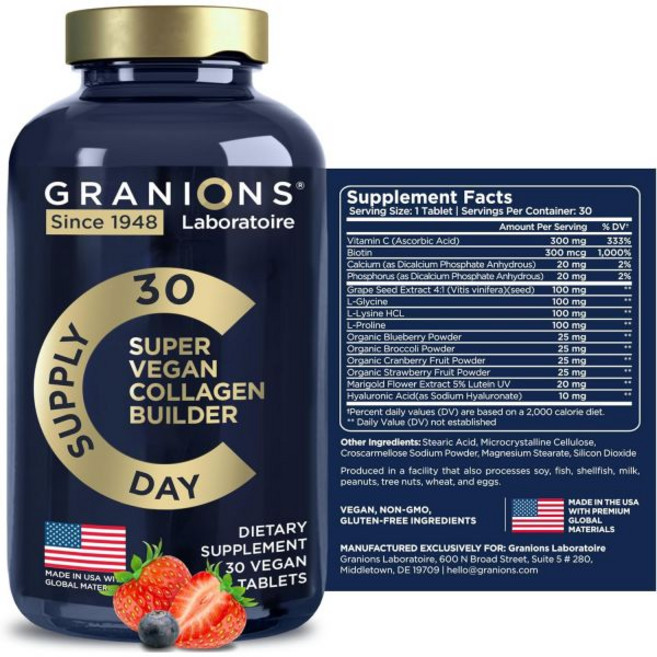 콜라겐 영양제 효능 수분 공급 비오틴과 L라이신이 함유 액상 펩타이드 여성용 최대 헤어 스킨 앤 네일 50000mcg 10000mcg 비오틴 라이신 드롭 2온스 딸기 음료, 30개 (1개 팩), 1개, 60ml