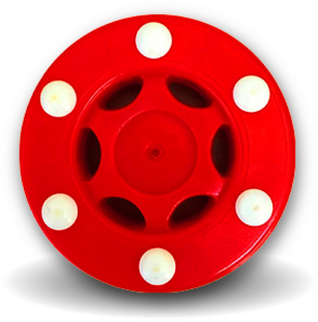 NORDITION 陸上曲棍球 - 台灣製, 紅色, 1個