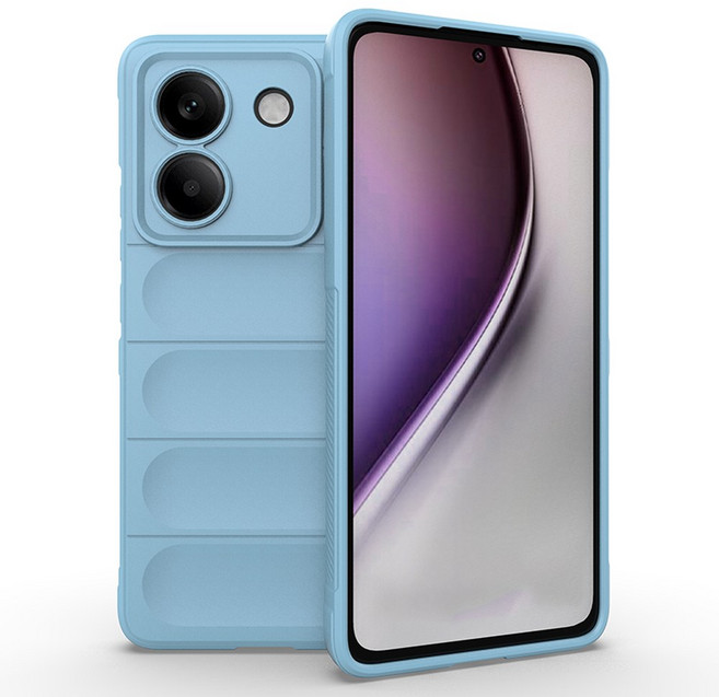 Funda 샤오미 호환 Poco M7 Pro 5G 소프트 실리콘 충격 방지 케이스 PocoM7Pro Poko Little M 7 M7Pro 렌즈 보호 커버, For Poco M7 Pro, HKhd- Light Blue