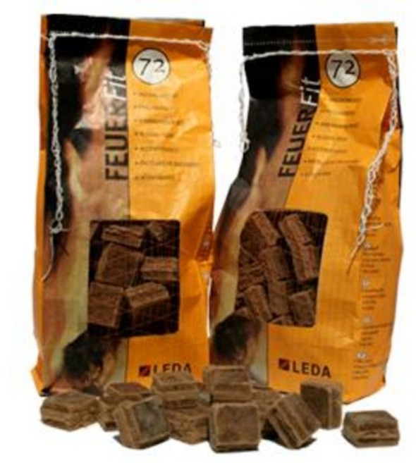 착화제 난로 고체연료 불소시개 난방 장작 나무 캠핑 낚시 -독일 레다 수입제품, 1개