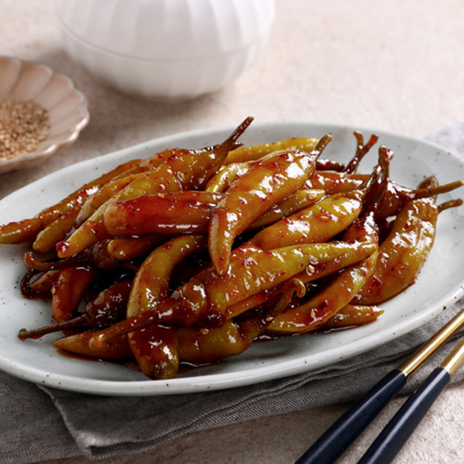 [모든반찬] 고추무침 (반찬단지), 4kg, 1개