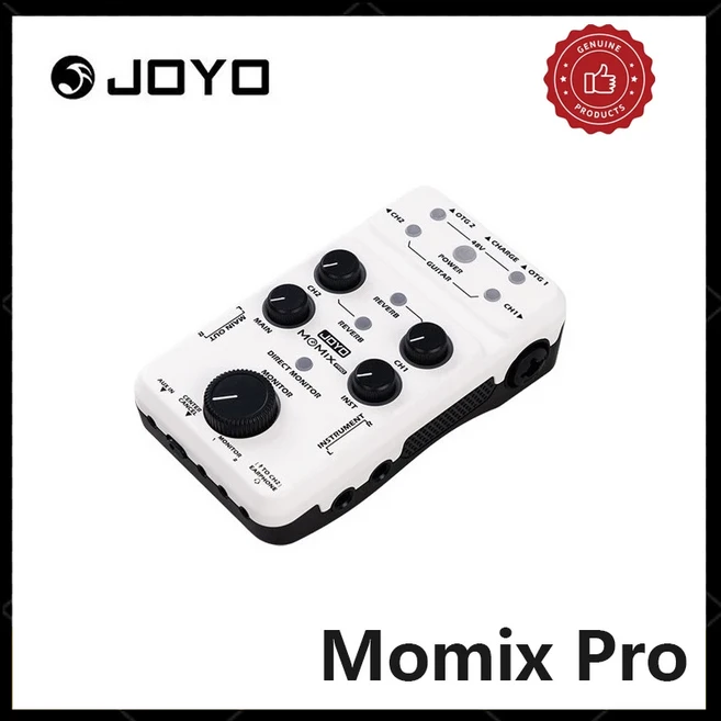 JOYO MOMIX / PRO 오디오 믹서 기타 키보드 악기용 녹음 및 라이브 스트리밍용 사운드 카드, 01 빠른  Mainland, 01 MOMIX PRO