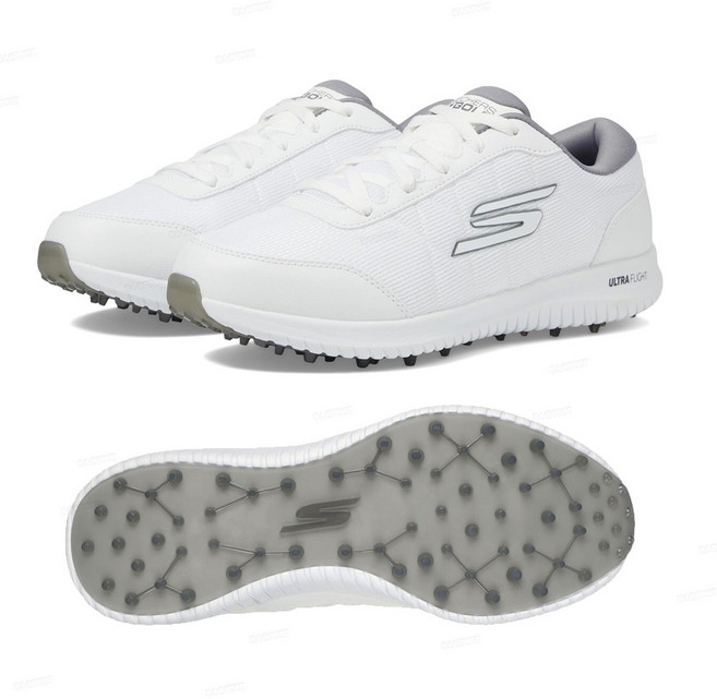 스케쳐스 고골프 맥스 페어웨이 4 여성 스파이크리스 화이트 컴포트 골프화