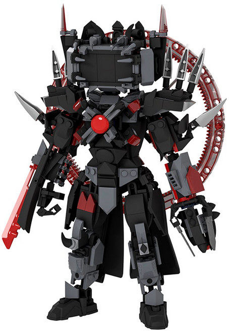 스키비디 토일렛 skibidi toilet 블록 G103 Z324KJDFJK, 1개