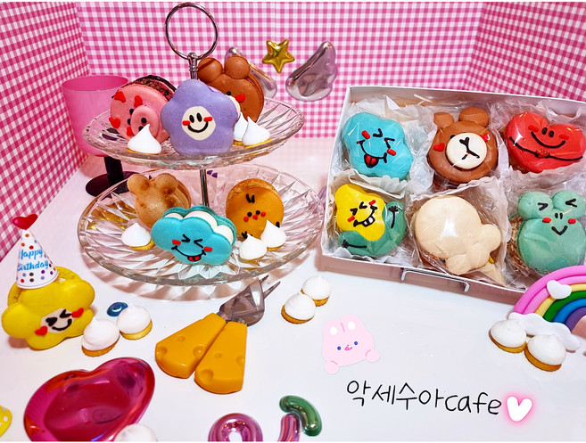 수제마카롱 6구세트 (악세수아cafe), A세트, 6세트, 50g