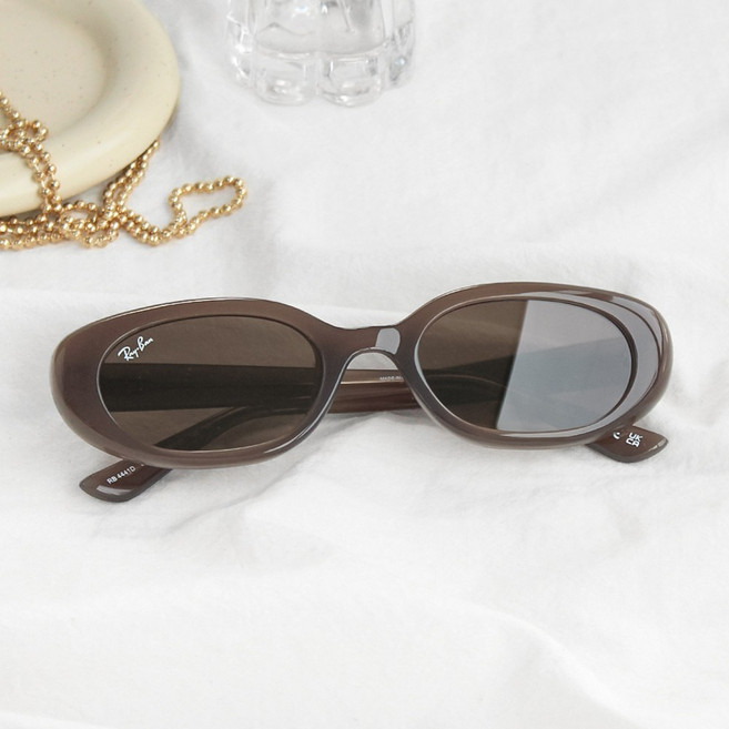 레이벤 선글라스 RB4441D (룩소티카 정식수입) 오벌 타원형 뿔테