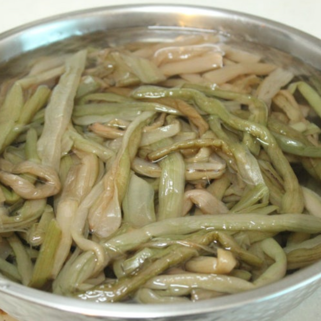 삶은나물 토란대나물 삶은 토란대 2kg 토란, 1개
