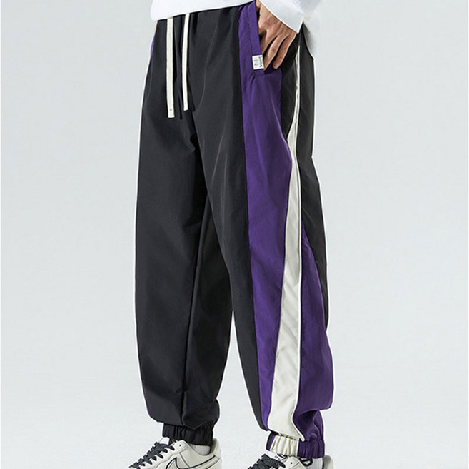 남성 춘추 루즈핏 조거 스웨트팬츠 캐주얼 팬츠