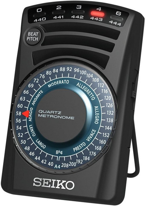 SEIKO (세이코) 메트로놈 쿼츠 화이트SQ60(W), 화이트, 1개