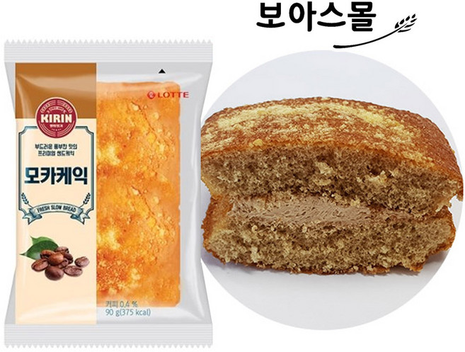 롯데 모카케익, 90g, 5개