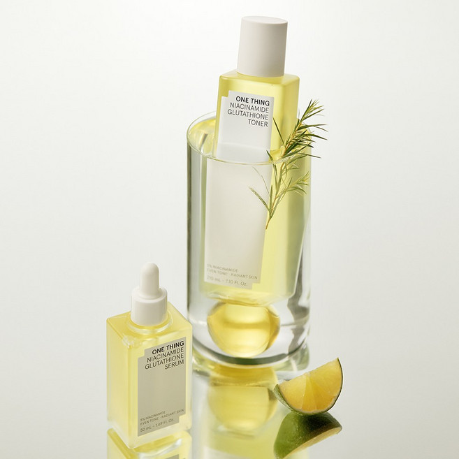 원씽 나이아신아마이드 글루타치온 결빛 세트 토너 210ml+세럼 50ml, 원씽 나이아신아마이드 글루타치온 결빛 세트 토너 210, 1