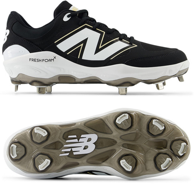 뉴발란스 L3000BK7 프레쉬폼 일체형징야구화 (블랙)