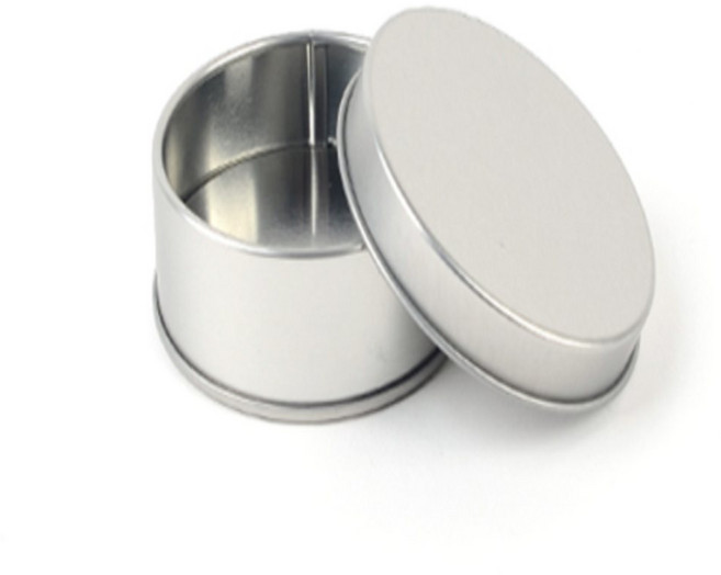 지셀스토어 원형 틴케이스 다용도수납함, 65x40mm - 막힘