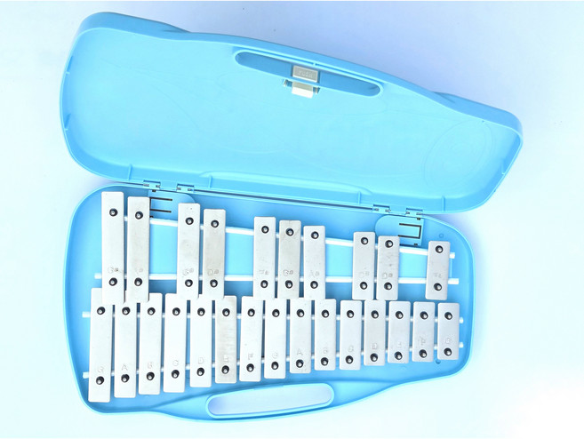 명창 공명실로폰 25키 (하늘색) 니켈도금음판, 1개, 하늘색, 25판