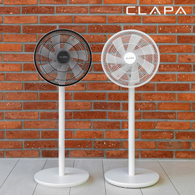 클래파 BLDC 무소음 리모컨 스탠드 선풍기 2in1 탁상용 겸용, BFB-DF12W(화이트)