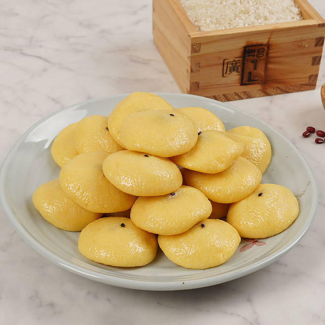 잔기지떡 1박스 호박 50개, 1개, 30g