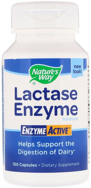 Nature's Way 然萃維 乳糖酶活性酵素膠囊, 100顆, 1罐