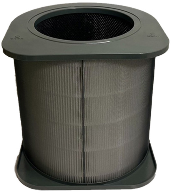 Panasonic 空氣清淨機適用除臭活性碳 HEPA 濾網濾心, 1套, F-ZMVS90W
