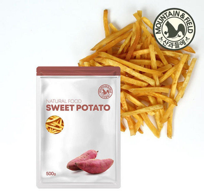 [산과들에] 고구마스틱 500g x 2봉 / 1kg 대용량 믹스너트 믹스넛 휴게소 간식, 2개
