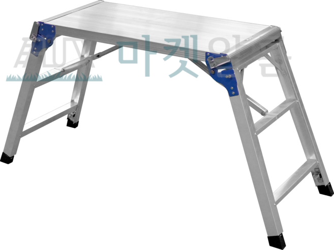 알룸 국산 4T0909 도배사다리 우마사다리 말비계 신형우마, 40x90x90(4T0909), 1개