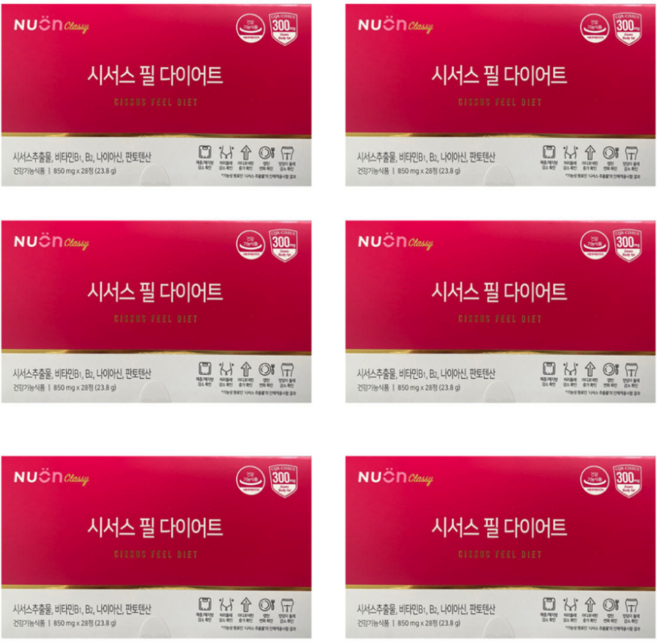 시서스 필 다이어트, 28개, 6정
