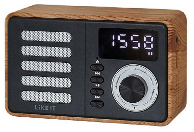 엘레컴 블루투스 레트로 스피커, EK-SPA50, 혼합색상