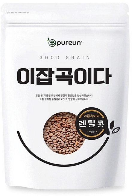(수입) 렌틸콩5kg, 1개