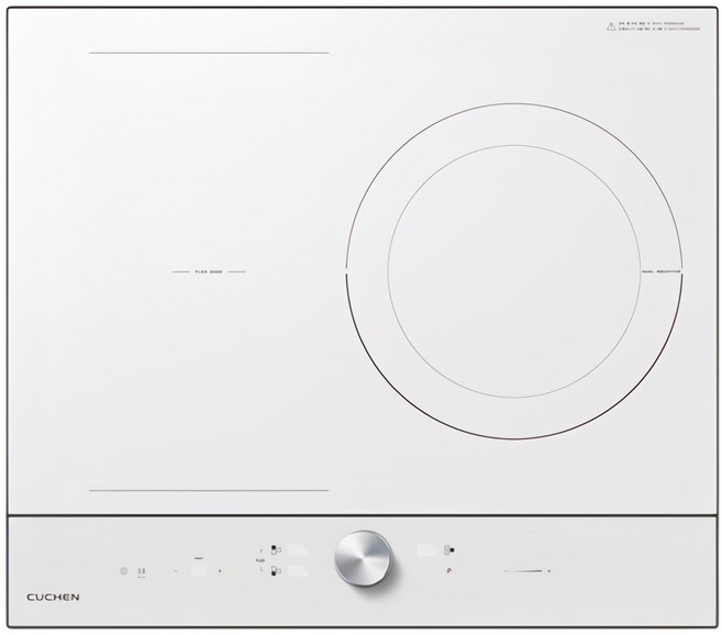 쿠첸 IH FLEX 대화구 올파워 인덕션 3구 화이트 방문설치, CIR-EW33KD0B1, 빌트인