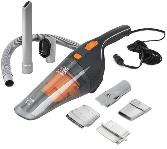 블랙앤데커 습건식 유선 차량용 진공 청소기, WD1210AV, 혼합색상