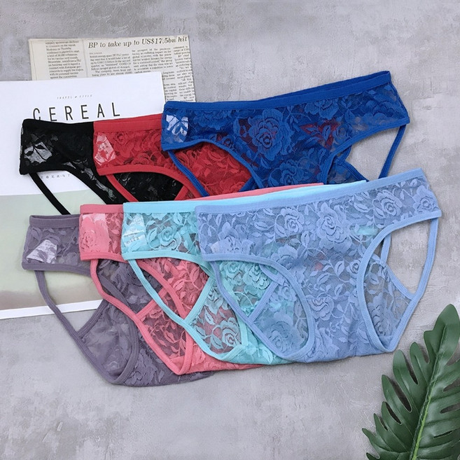 Mordenco 緹花蕾絲內褲 5066, 單件隨機不挑色