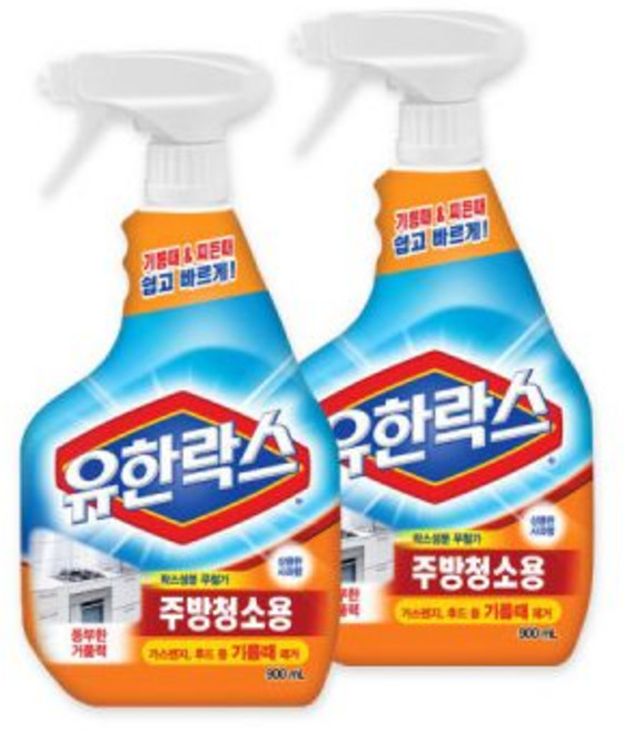 유한락스 주방청소용 600ml x 2개입