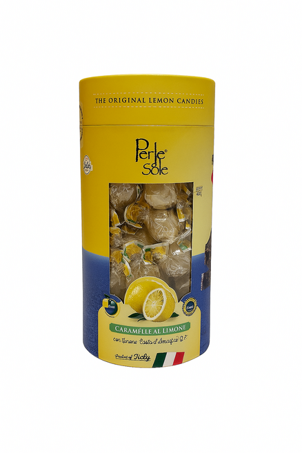 페를레디솔레 사탕 레몬 캔디, 500g, 1개