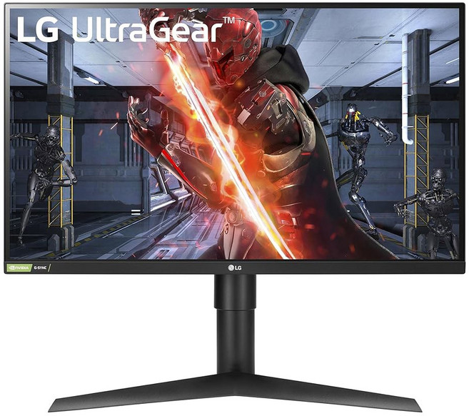 LG 울트라기어 QHD 27인치 게이밍 모니터 27GL83A-B - IPS 1ms(GtG) HDR 10 호환성 NVIDIA G-SYNC AMD FreeSync 144Hz, 27 Inch, 1개