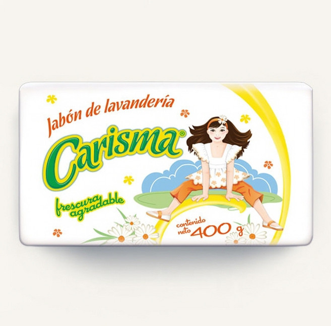 라코로나 카리스마 강력 찌든때 빨래 세탁비누, 400g, 2개