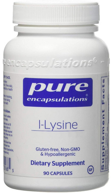 Pure Encapsulations 左旋離胺酸膠囊, 90顆, 1罐