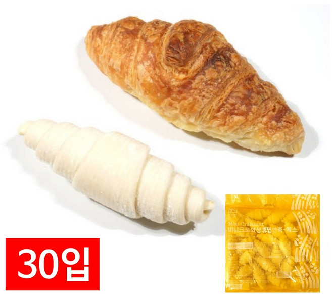 삼립 냉동생지 미니 크로와상 휴면반죽-에스 540g (18gX30입), 1개